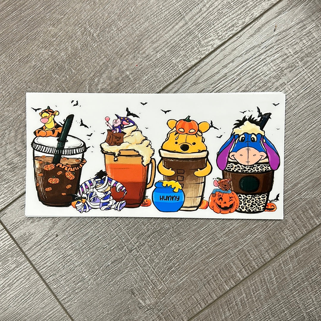 Piglet and friends halloween Coffee