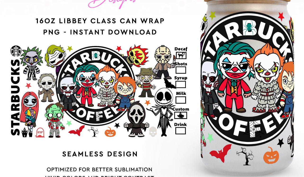 Starbucks Horror Character