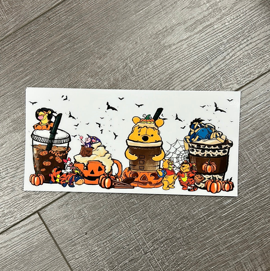 Tigger and characters halloween Coffee