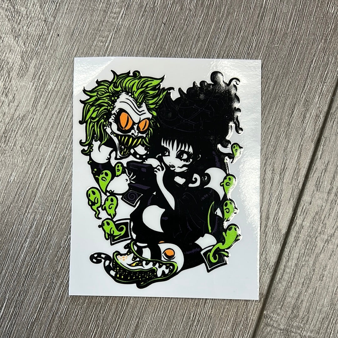 Spooky Beetle & Lydia decal