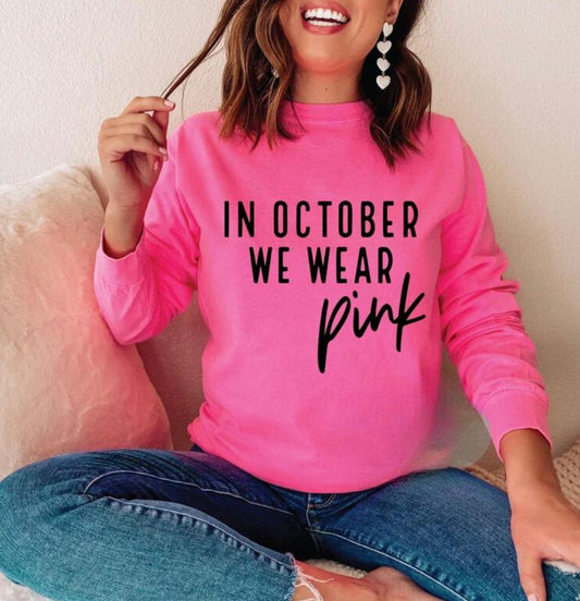 In October We Wear Pink