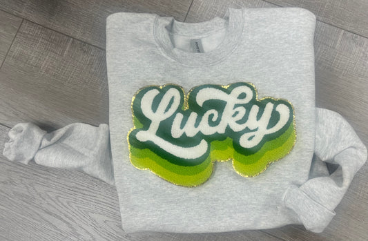 Multi green Lucky Patch