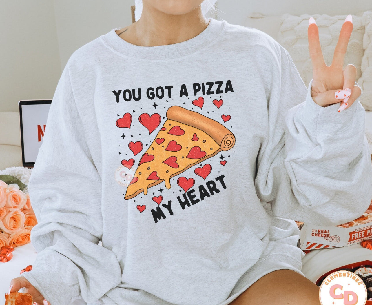 Pizza my heart Valentine