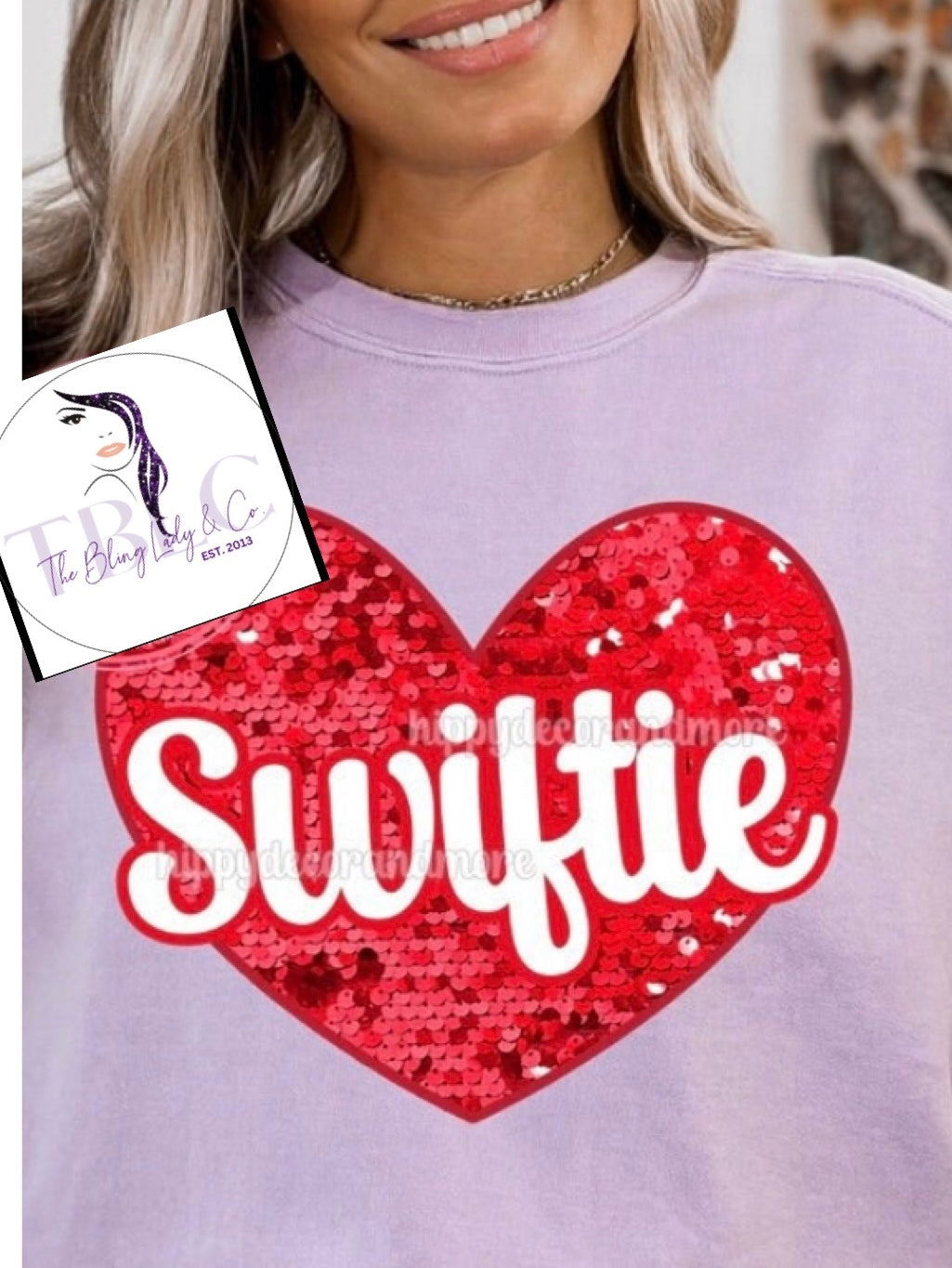 Swiftie heart sequence effect Valentine