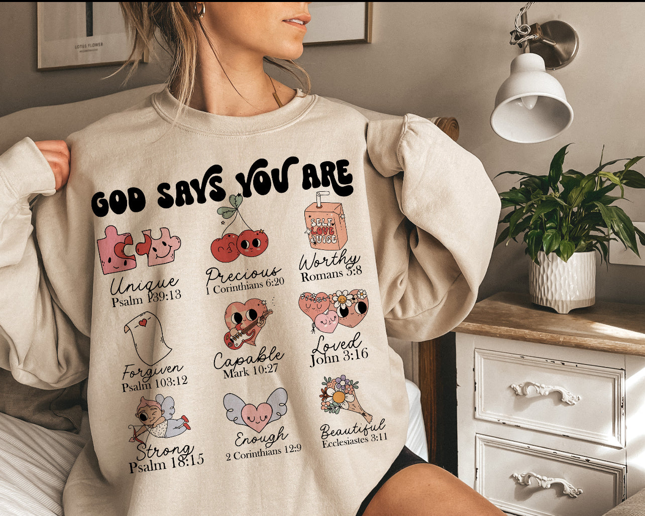 God says you are 2.- Valentine