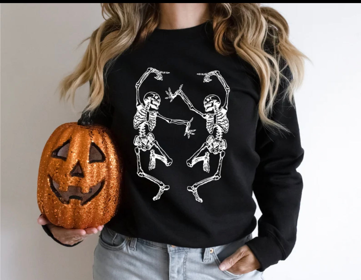 2 Dancing Skeletons