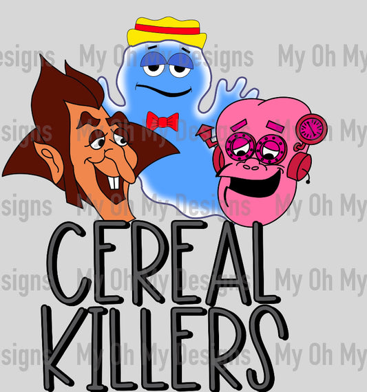 Halloween Cereal Killers retro