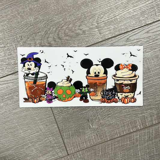 Minnie and Mickey Halloween coffee