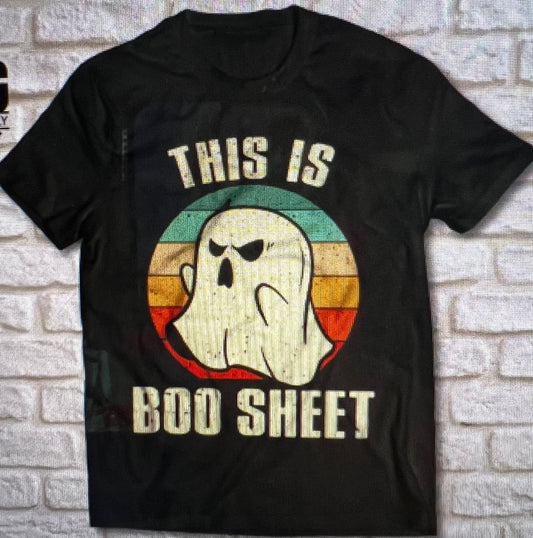 Halloween Boo Sheet