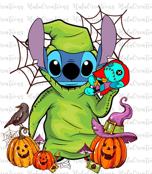 Halloween Oogie Alien